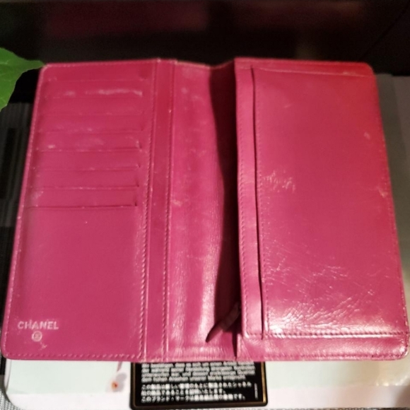 Chanel Black Long Camelia Wallet - Picture 4 of 13